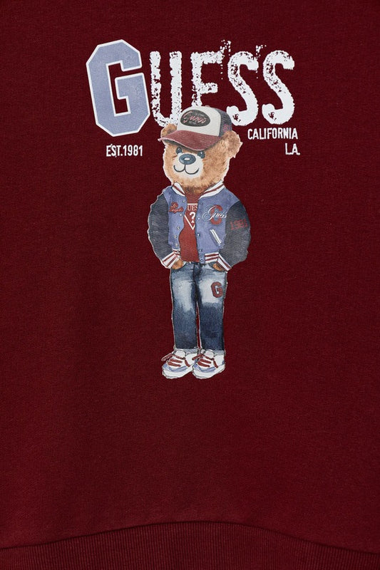 GUESS JEANS KIDS LS ACTIVE TOP PULLOVER