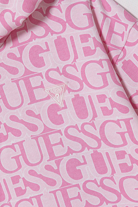 GUESS REPEAT LOGO HOODIE