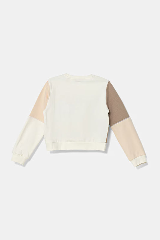 GUESS COLOR BLOCK SWEATSHIRT