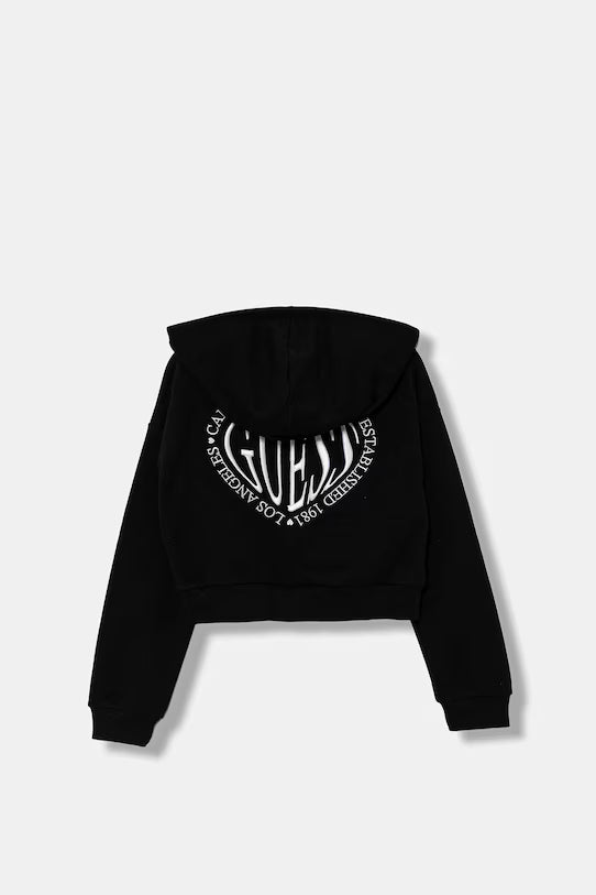 GUESS ACTIVE HOODED ZIP FOOTER