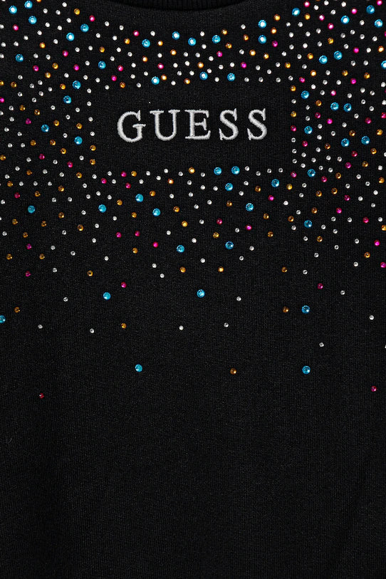GUESS KIDS CROP LS ACTIVE PULLOVER
