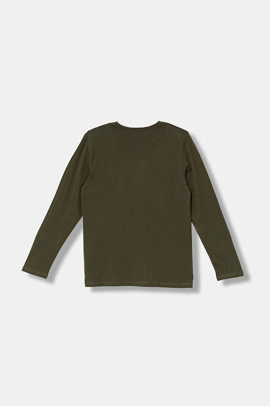 GUESS KIDS LS LOGO T SHIRT