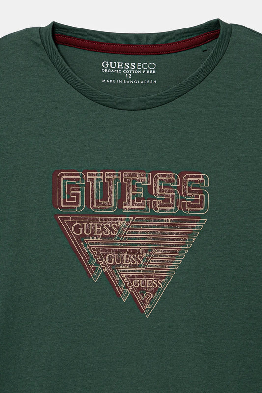 GUESS BOYS 3D LOGO T SHIRT
