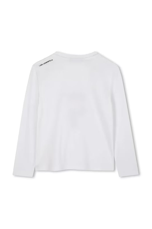 KARL LAGERFELD LS LOGO T SHIRT