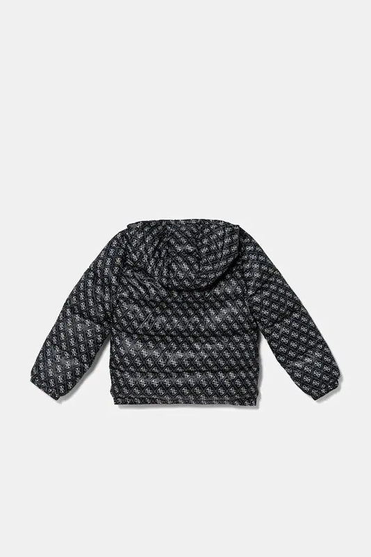 GUESS KIDS LOGO PADDED HOODED JACKET