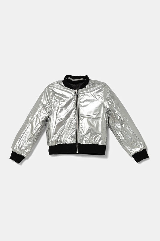 GUESS REVERSIBLE PADDED LS BOMBER JACKET