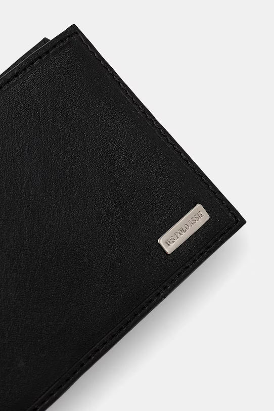 U.S POLO ASSN LAWRENCE LEATHER WALLET & BELT SET