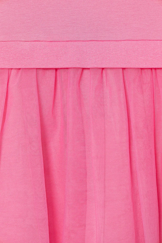 GUESS FIT &FLARE MIDI DRESS