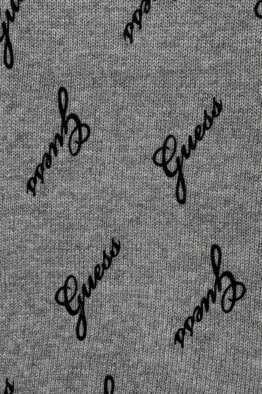 GUESS JEANS KNITTED LOGO SWEATSHIRT