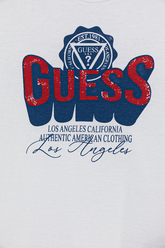 GUESS KIDS LS CIRCULAR EMBLEM