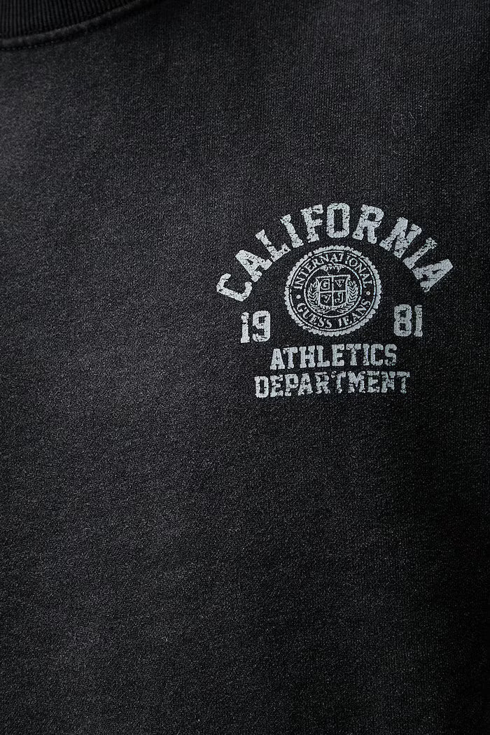 GUESS OVERSIZED VINTAGE COLLEGIATE SWEATSHIRT