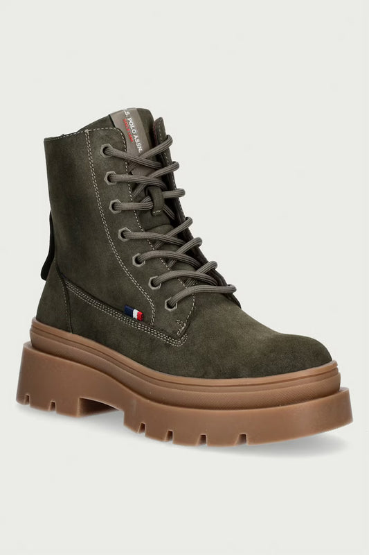 U.S POLO ASSN WOMAN SHONA004 LEATHER BOOTS