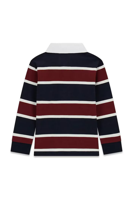 GUESS KIDS HEAVY JERSEY LS POLO SHIRT