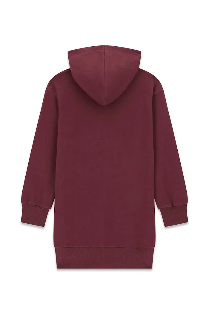 GUESS KIDS RHINESTONES HOODED DRESS