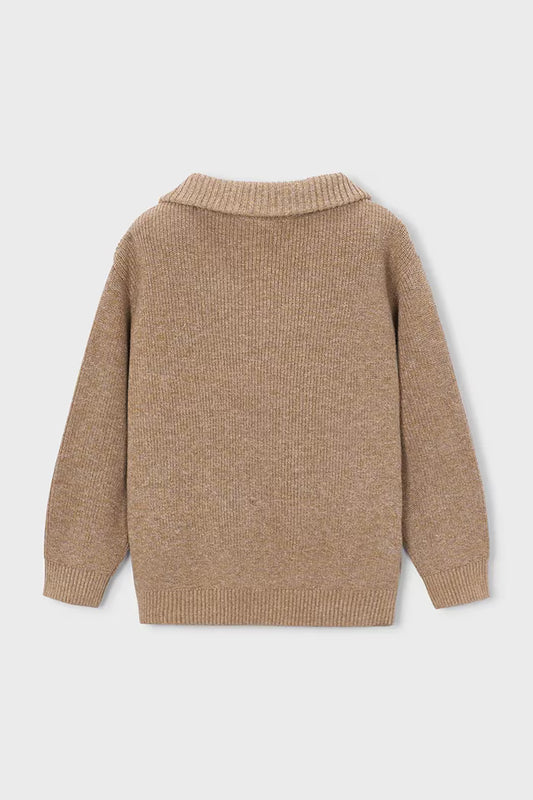MAYORAL QUARTER ZIP KNITTED JUMPER