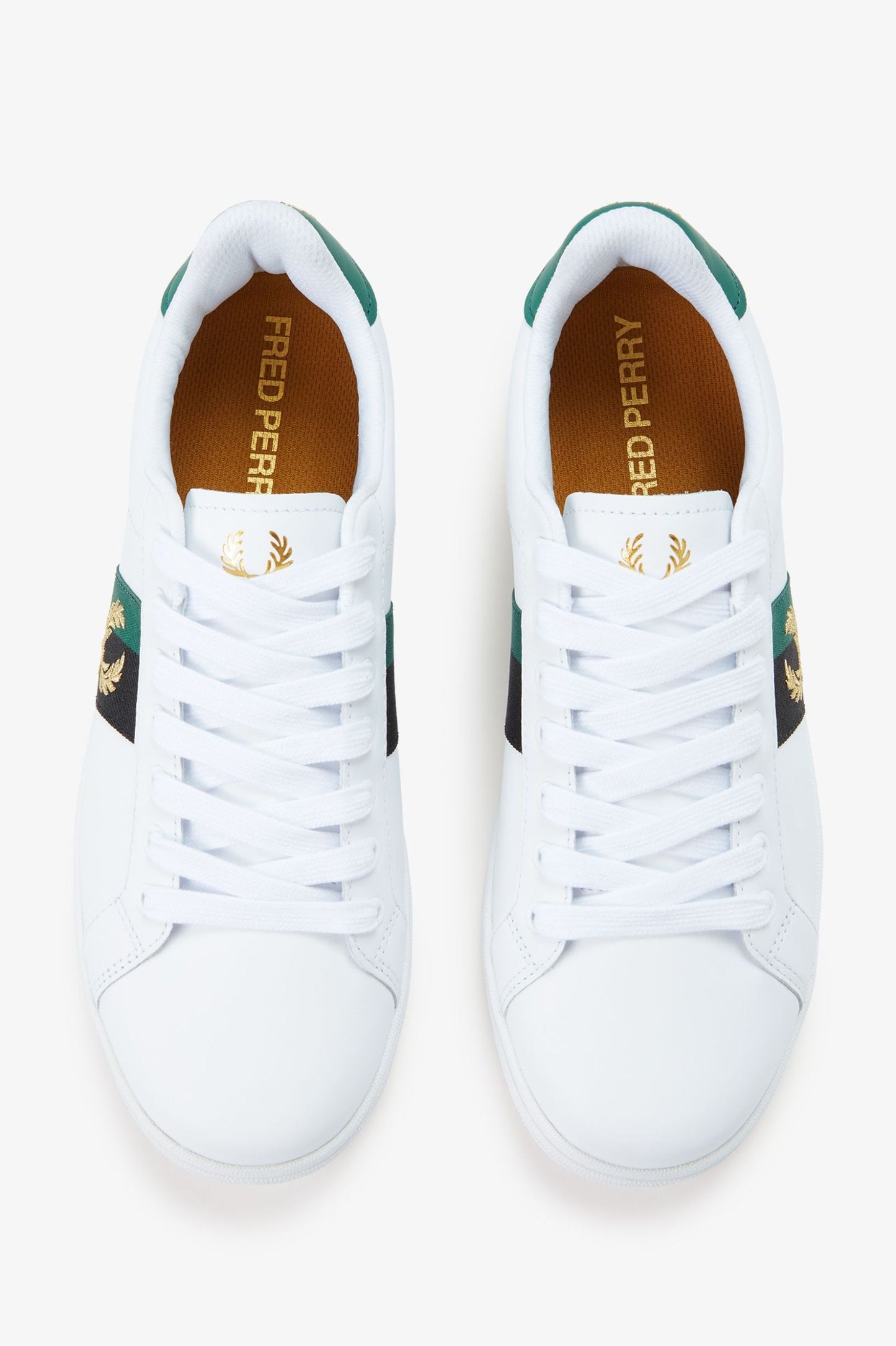 FRED PERRY B721 LEATHER/TAPE SHOES