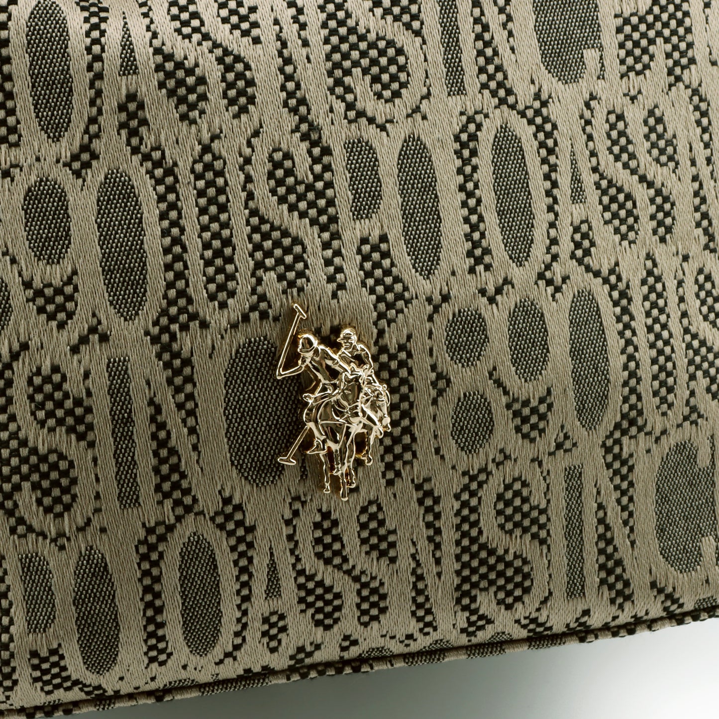 U.S POLO ASSN WOMAN JACQUARD CROSSBODY BAG