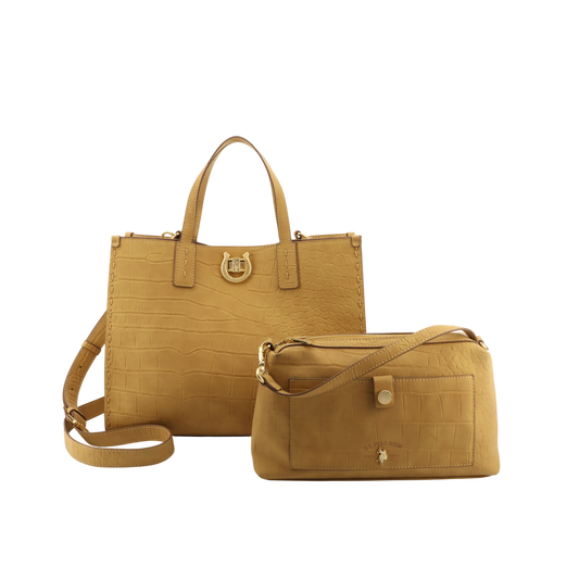 U.S POLO ASSN WOMAN MIDDLETON SET 2 BAGS