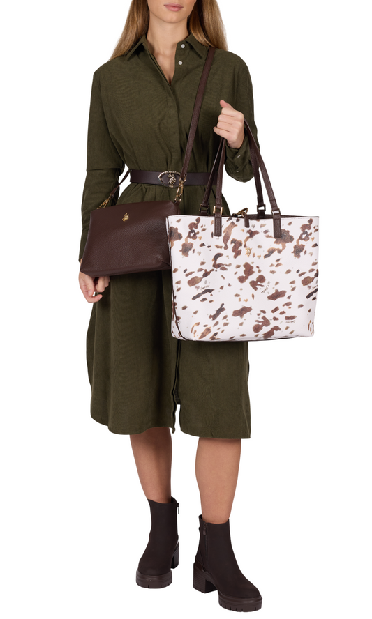 U.S POLO ASSN WOMAN ROGERSVILLE REVERSIBLE SHOPPER BAG