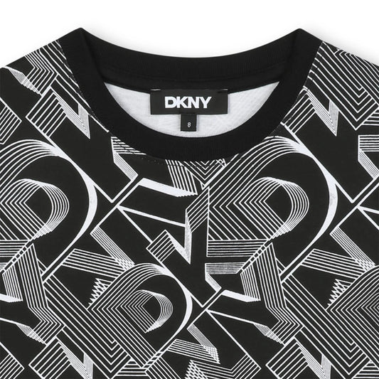 DKNY KIDS ALLOVER PRINT T SHIRT