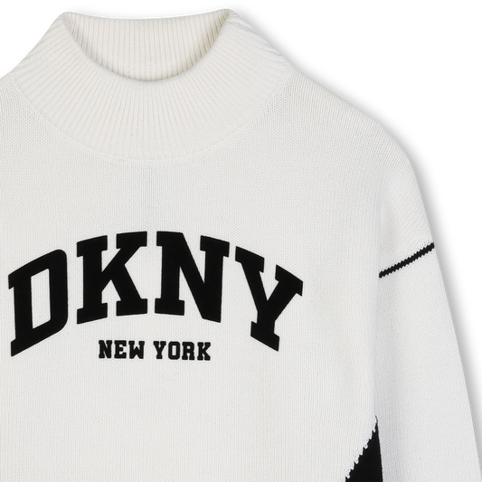 DKNY KIDS MINI ME TURTLE NECK SWEATER