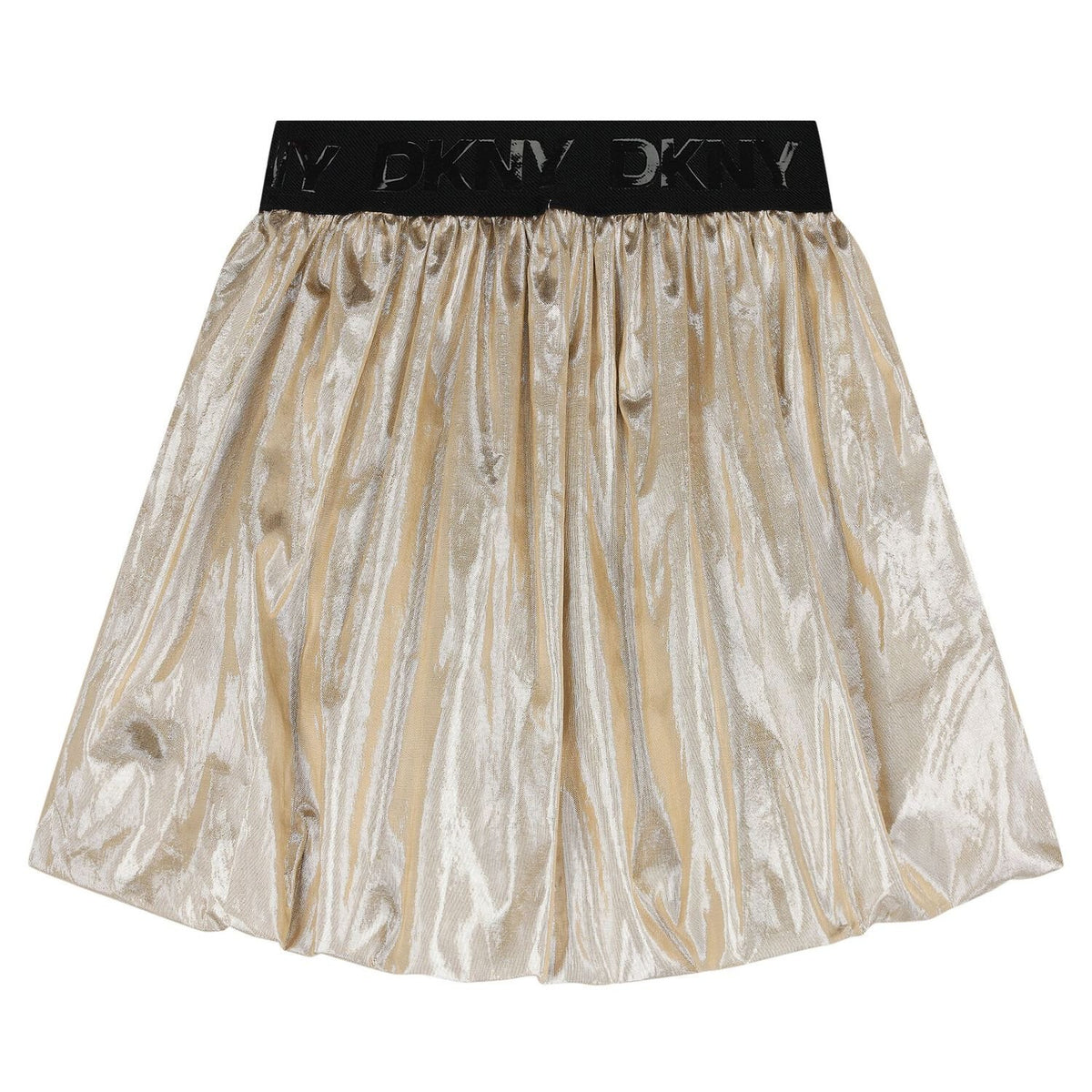 DKNY GIRLS GOLD BUBBLE SKIRT