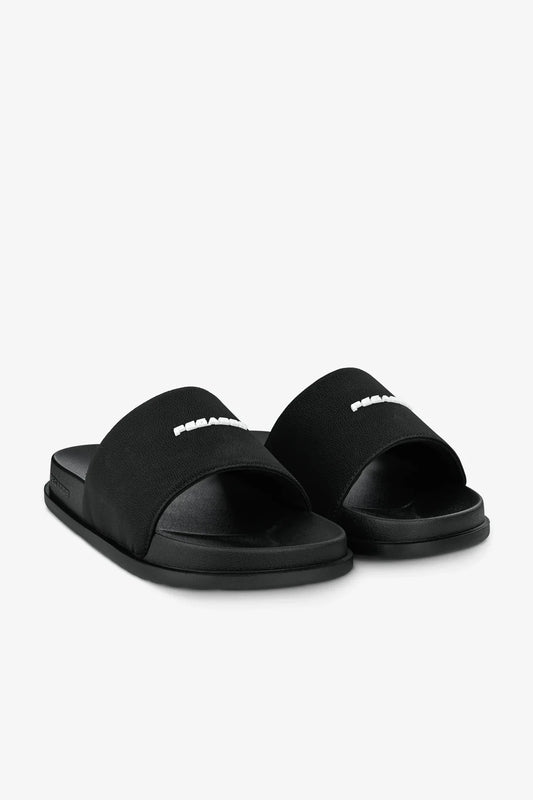 PEGADOR SUNA BLACK SLIDES