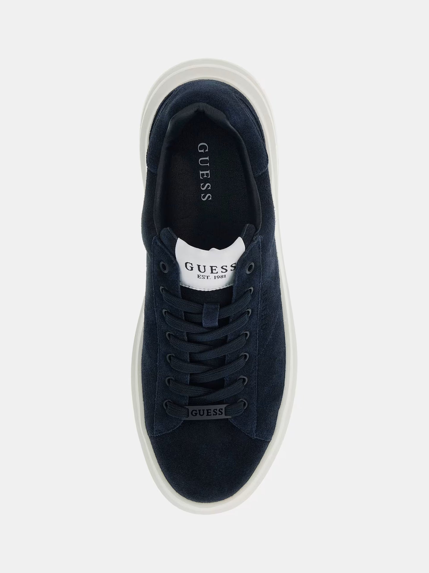 GUESS JEANS ELBA SUEDE SNEAKERS