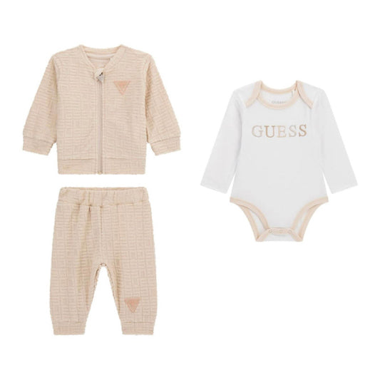 GUESS BABY ACTIVE TOP - LS BODY & PANTS SET