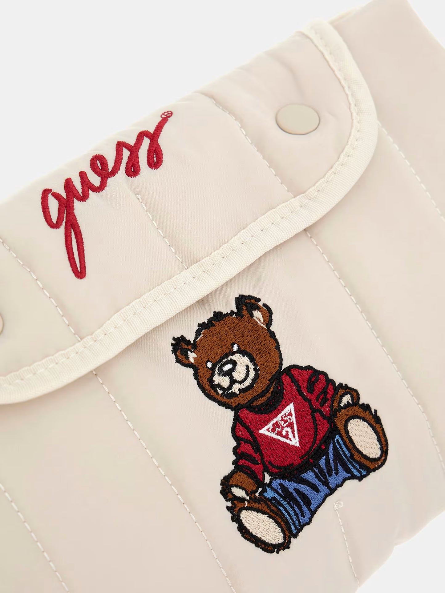 GUESS BEAR EMBROIDERED BABY CHANGING MAD