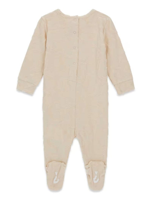 GUESS KIDS JACQUARD BABY TERRY OVERALL