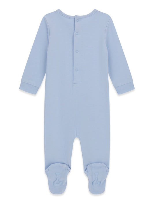 GUESS KIDS INTERLOCK BABY BEAR BODYSUIT