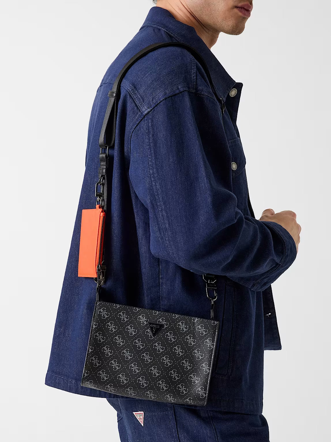 GUESS MILANO CROSSBODY TOP ZIP BAG