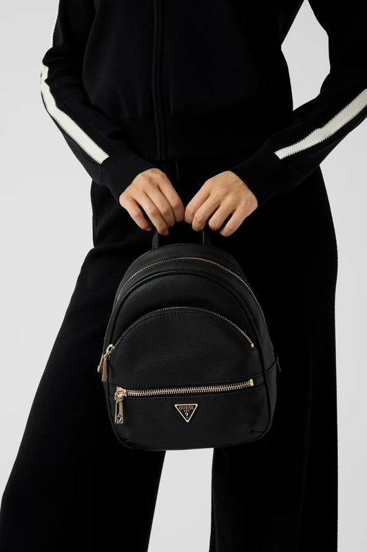 GUESS MANHATTAN POCKET-DETAIL MINI BACKPACK