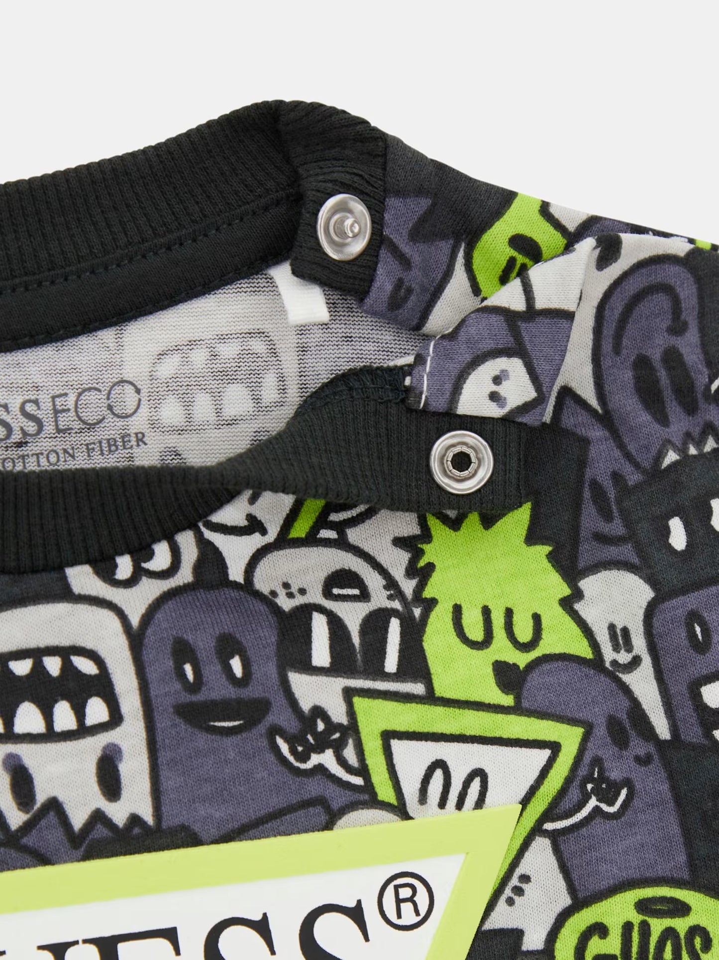 GUESS BABY REPEAT TRIANGLE LOGO 2 PIECE SET