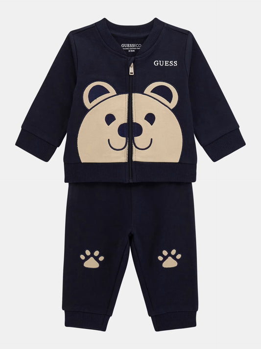 GUESS JEANS KIDS SET ACTIVE TOP & ACTIVE PANTS