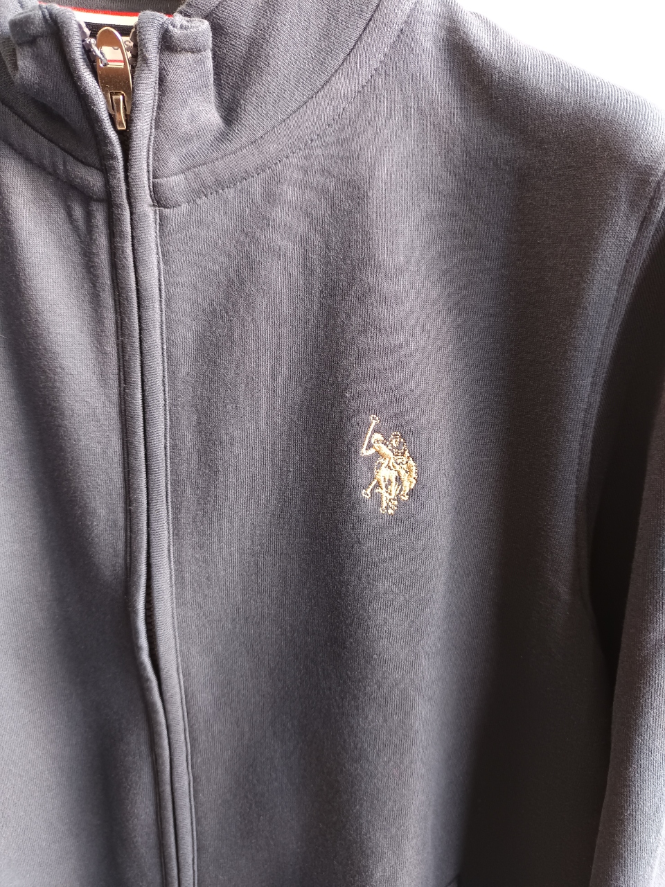 U.S POLO MAN FULL ZIP FOOTER