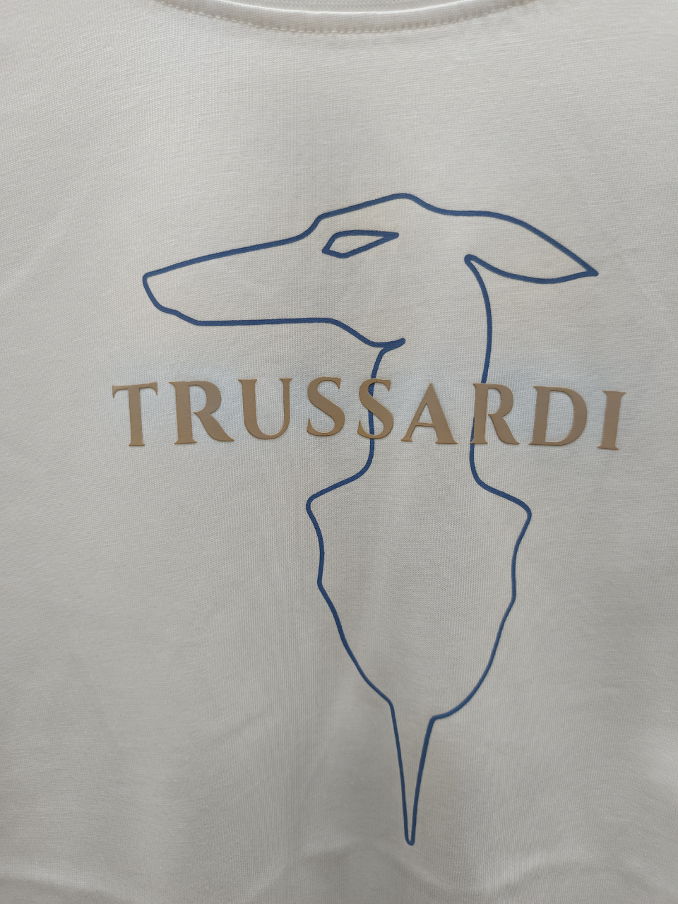 TRUSSARDI KIDS KIEMU EMBROIDERY T SHIRT