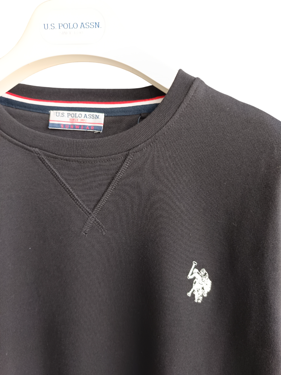 U.S POLO MAN COTTON LOGO FLEECE