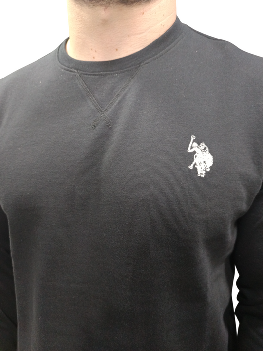 U.S POLO MAN COTTON LOGO FLEECE