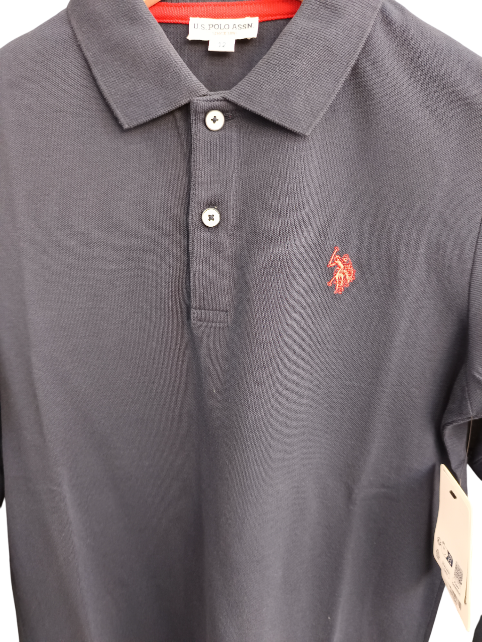 U.S POLO KDS LS POLO T SHIRT