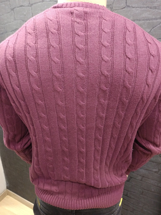 U.S POLO MAN CABLE KNITTED PULLOVER