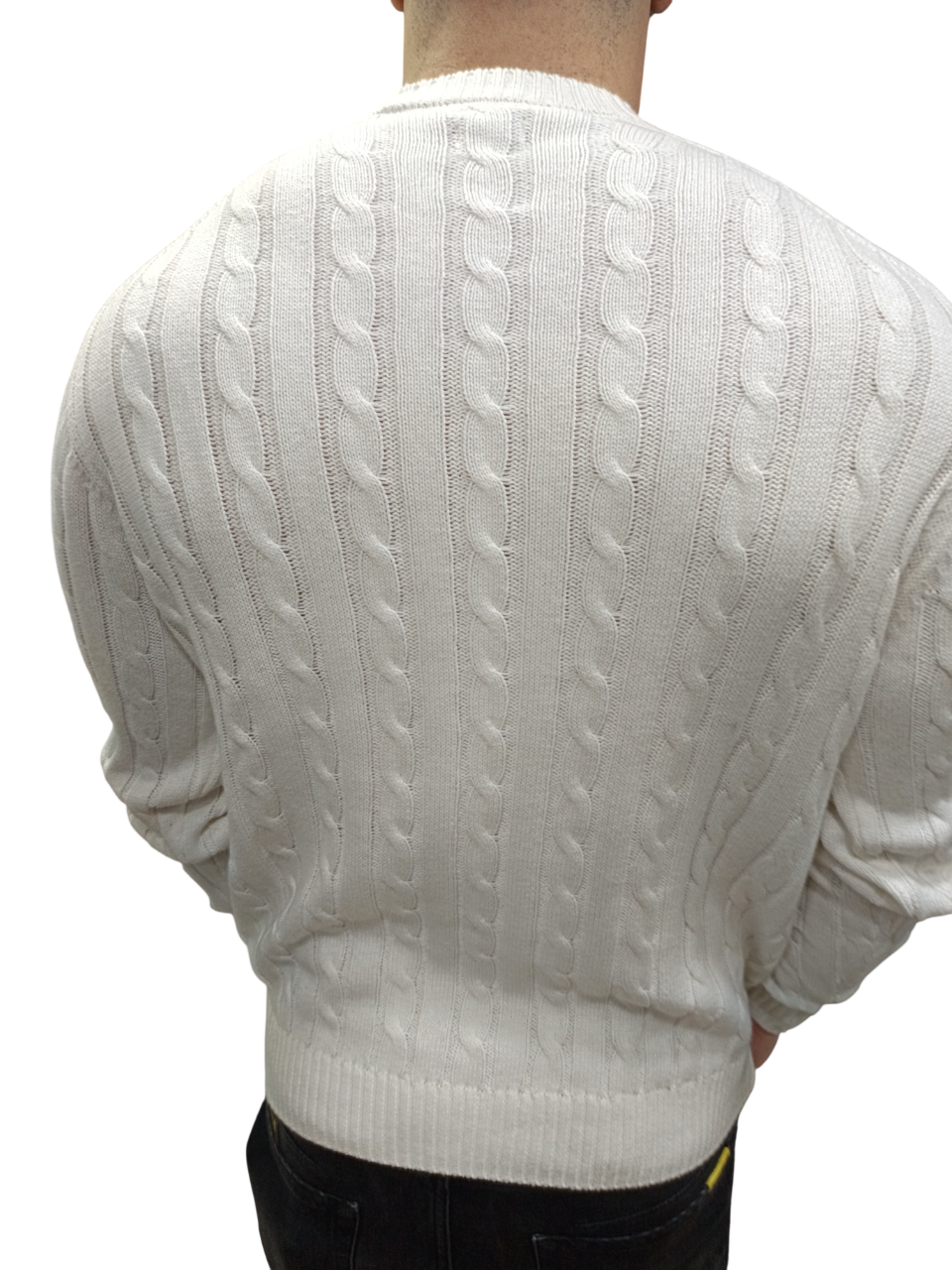 U.S POLO MAN CABLE KNITTED PULLOVER