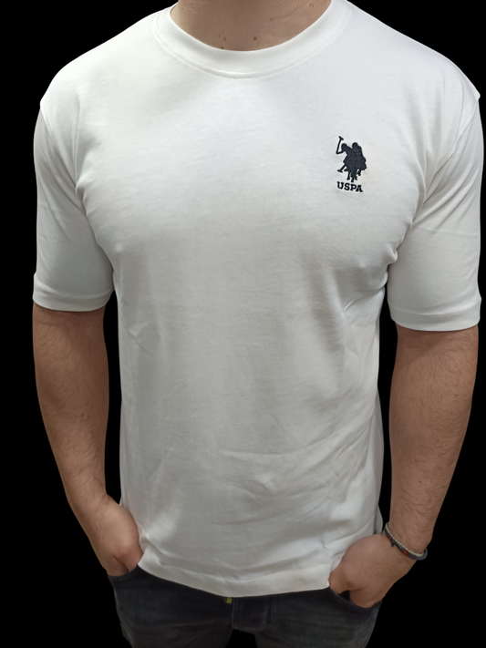 U.S POLO MAN BOXY HEAVY JERSEY T SHIRT