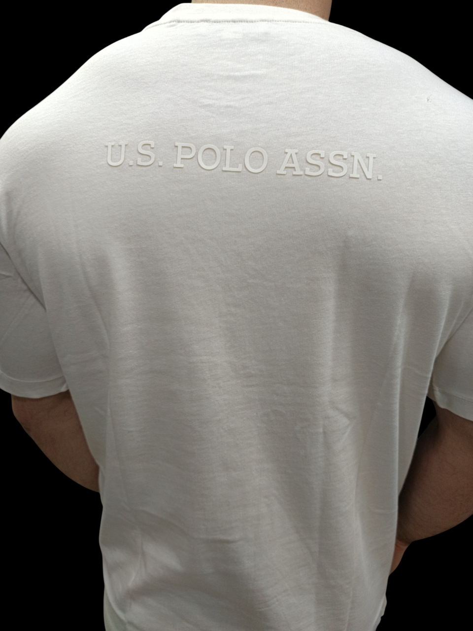 U.S POLO MAN BOXY HEAVY JERSEY T SHIRT
