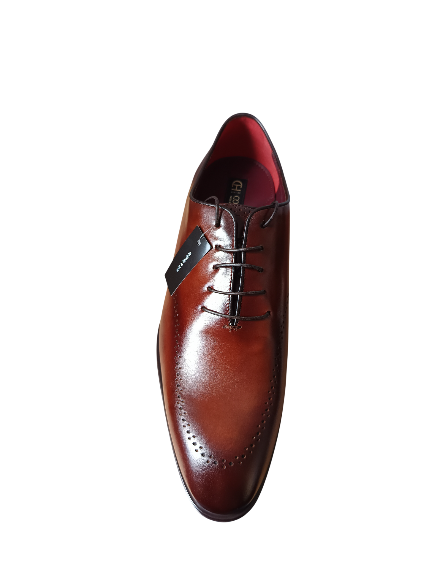 CONHPOL LEATHER OXFORD SHOES