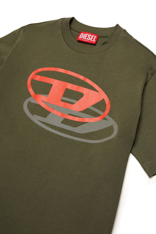 DIESEL KIDS TVALE OVERSIZED T SHIRT