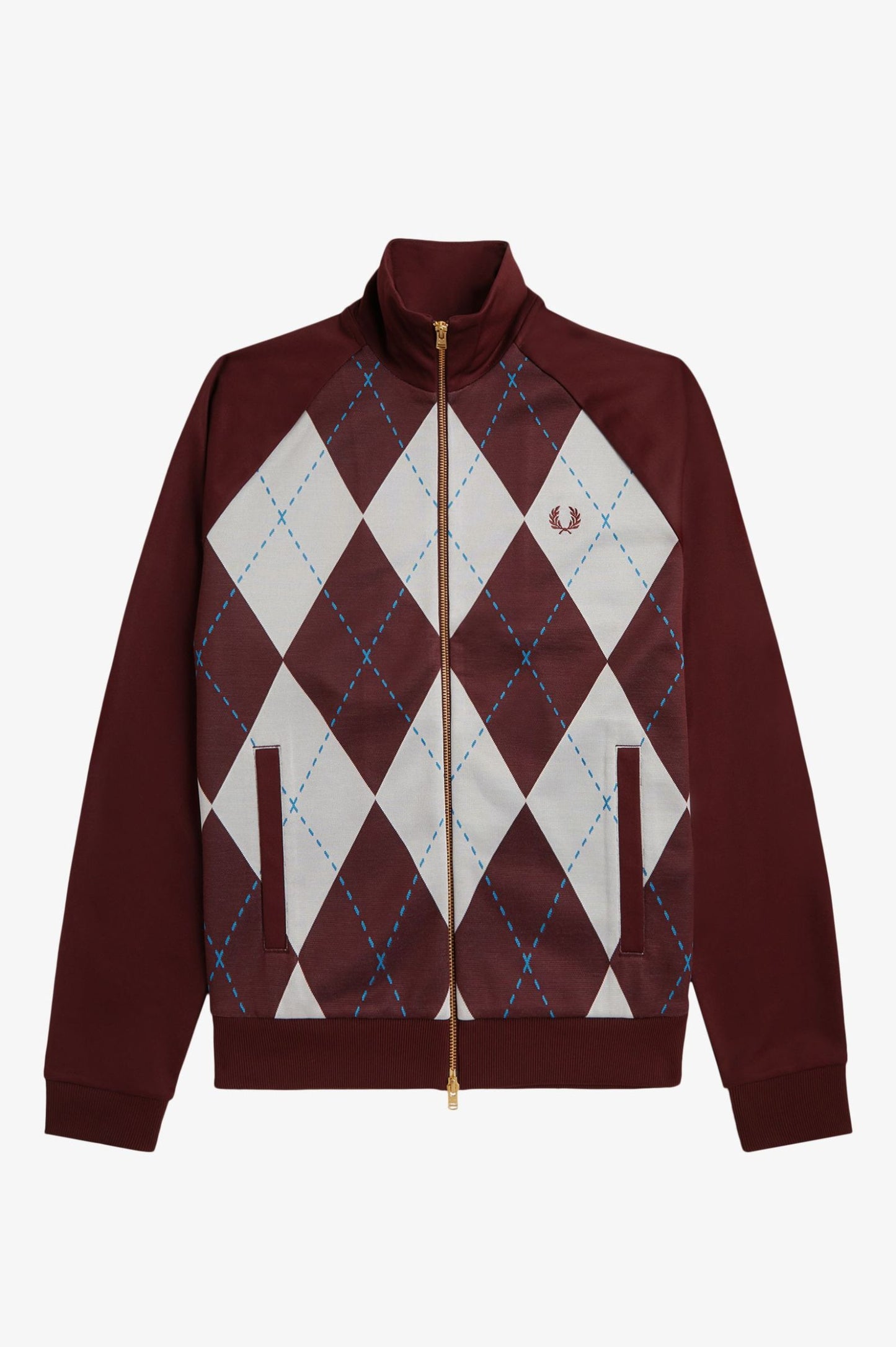 FRED PERRY ARGYLE TRACK JACKET