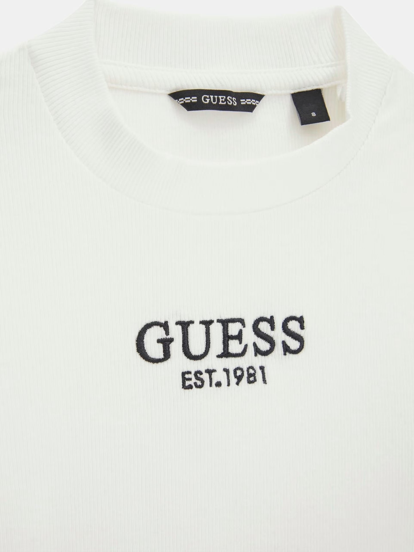 GUESS RIB STRECH T SHIRT