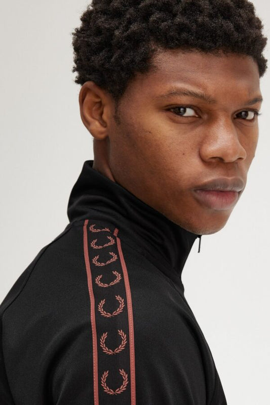 FRED PERRY CONTRAST TAPE TRACK JACKET